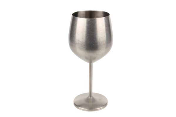 Globy Gümüş Şarap Bardağı 500 ml