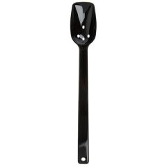 Cambro Polikarbon Delikli Açıkbüfe Zeytin Servis Kaşığı Siyah 25,5 cm