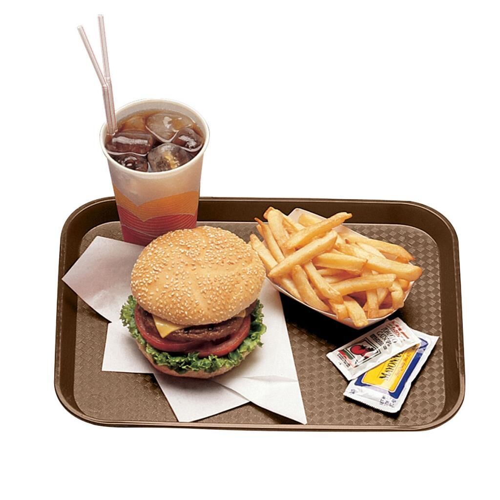 Cambro Fast Food Tepsi 36x46 cm Kahverengi -1418FF167