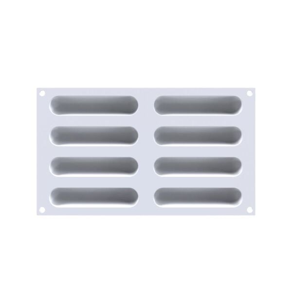 Silikomart Ekler Seti Silikon Kek Kalıbı 8'li 122x26x16 mm - 36.369.87.0065