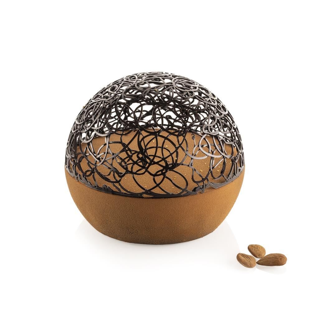 Silikomart Choco Küre Kiti Silikon Pasta Kalıbı 15x5 cm - 25.449.87.0065