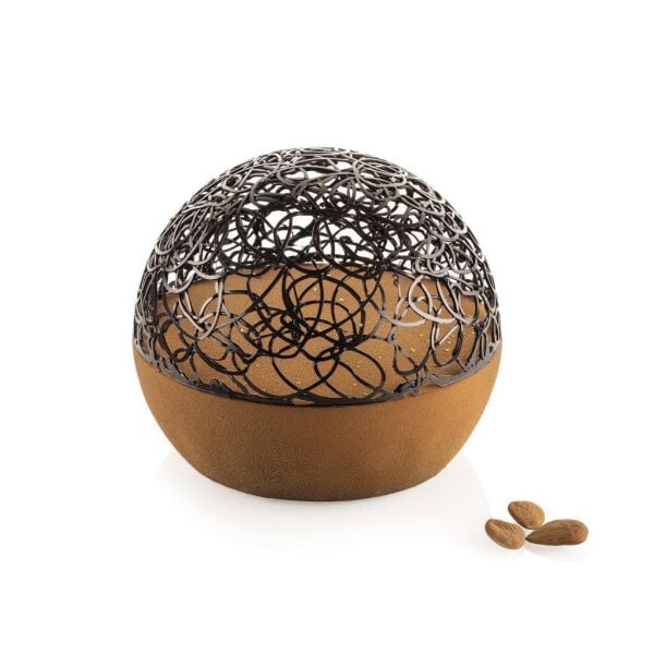 Silikomart Choco Küre Kiti Silikon Pasta Kalıbı 15x5 cm - 25.449.87.0065