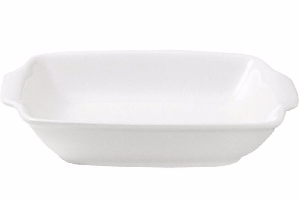 Porland İstanbul Otel Beyaz Kulplu Salata Tabağı 19 cm 6 Adet