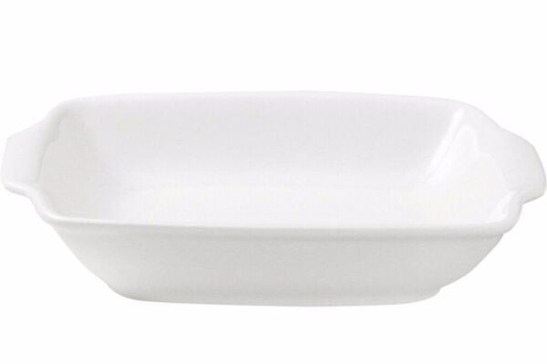 Porland İstanbul Otel Beyaz Kulplu Salata Tabağı 19 cm 6 Adet