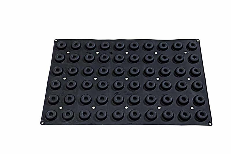 Globy Profesyonel Silikon Donut Desenli Tatlı, Kek Kalıbı 60'lı