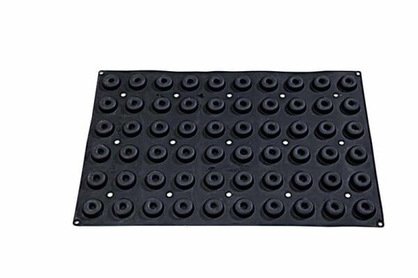 Globy Profesyonel Silikon Donut Desenli Tatlı, Kek Kalıbı 60'lı