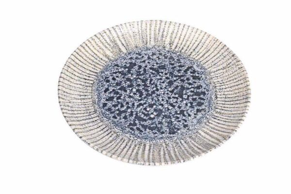 Porland Iris Blue Düz Tabak 31 cm 6'lı
