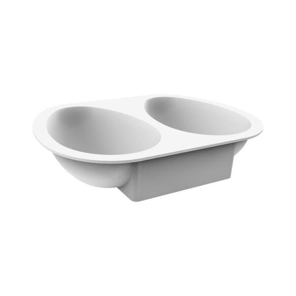 Silikomart Yarım Yumurta Desen Silikon Kek Kalıbı 2'li - 70.075.87.0065