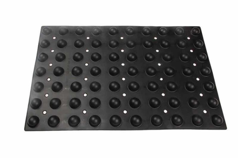 Globy Profesyonel Silikon Yarım Küre Desenli Tatlı, Kek Kalıbı 70'li