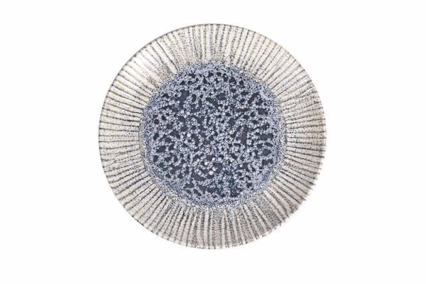 Porland Iris Blue Düz Tabak 27 cm 6'lı