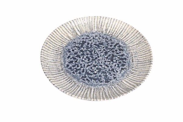 Porland Iris Blue Düz Tabak 27 cm 6'lı