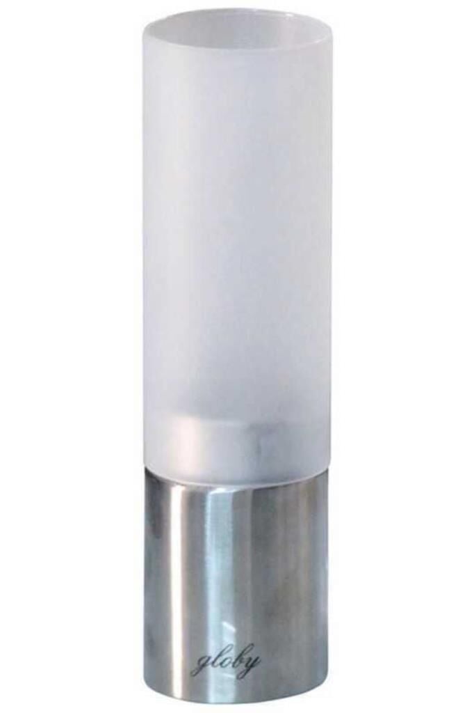 Globy Metal Altlıklı Kalın Tabanlı Kandil, Mumluk, Tealight 18 cm