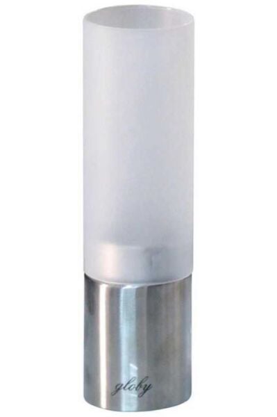 Globy Metal Altlıklı Kalın Tabanlı Kandil, Mumluk, Tealight 18 cm