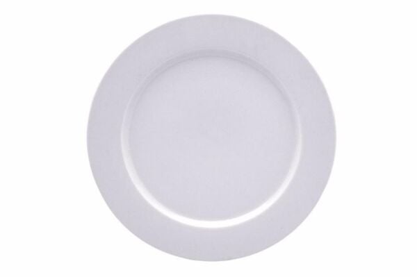 Porland Soley Beyaz Düz Tabak 25 cm 6’lı - 162128