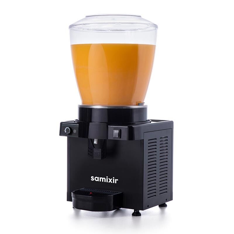 Samixir M22 Soğuk İçecek Dispenseri 22 Litre Analog, Panaromik Siyah