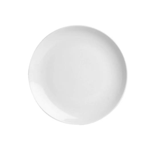 Porland Lebon Beyaz Kalın Düz Tabak 15 cm 6 Adet
