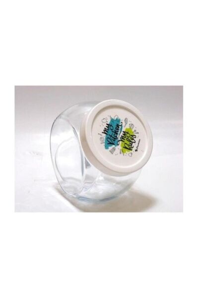 Paşabahçe 80002S00 Bella Kavanoz Beyaz Desenli Kapak 2 litre