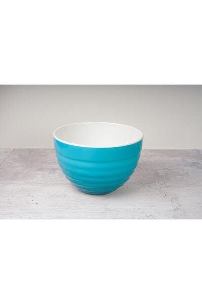 Globy Melamin Açık Büfe Kase Koyu Mavi 18.4x18.4x12.3 cm