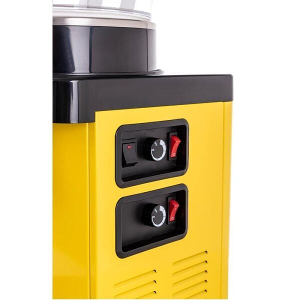 Samixir MM20 Panaromik Twin Soğuk İçecek Dispenseri 10 L+10 L Sarı