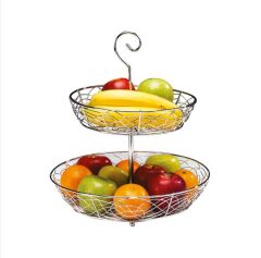 Zicco Telli 2 Katlı Meyvelik 32x30 cm