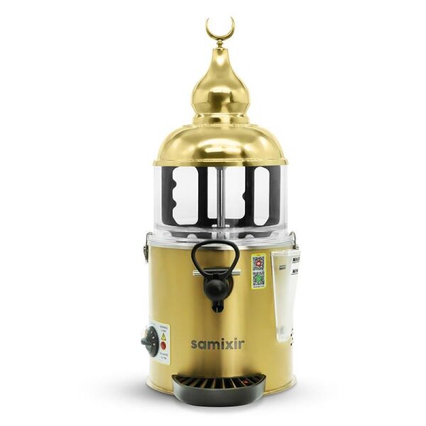 Samixir SC.05 Sıcak Çikolata ve Sahlep Makinesi 5 Lt Gold