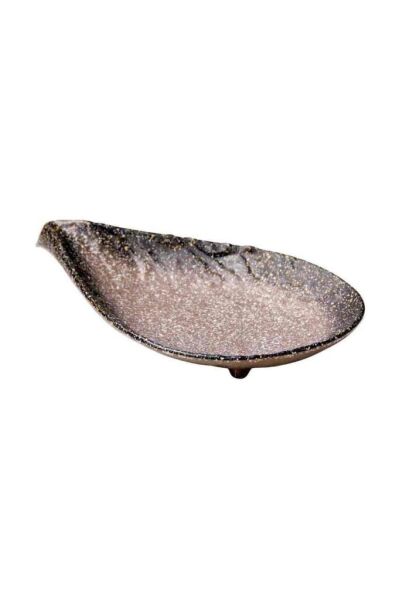 Globy Açık Büfe Melamin Granit Sunum Tabak 30,3x18 cm