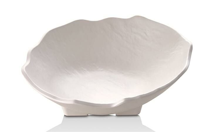 Atlasform Açıkbüfe Melamin Kase Beyaz 20x6 cm -B784