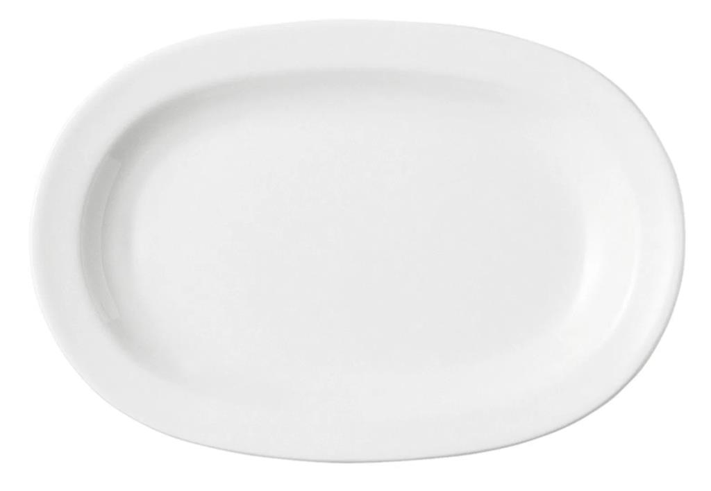 Porland 110217 İstanbul Beyaz Kayık Tabak 17cm 12 adet