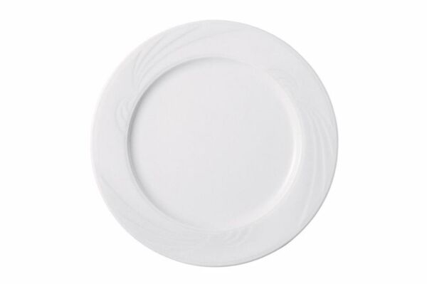 Porland Halley Beyaz Düz Tabak 22 cm 6 Adet