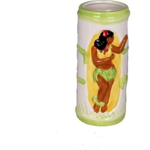 Globy Seramik Tiki Mug, Kokteyl Bardağı 500 cc