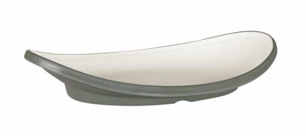Globy Oval Sunum Tabağı Gri 36x16x7 cm