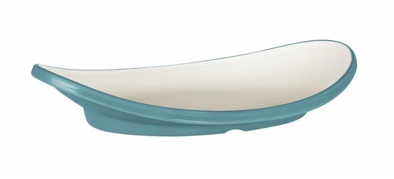 Globy Oval Sunum Tabağı Mavi 36x16x7 cm