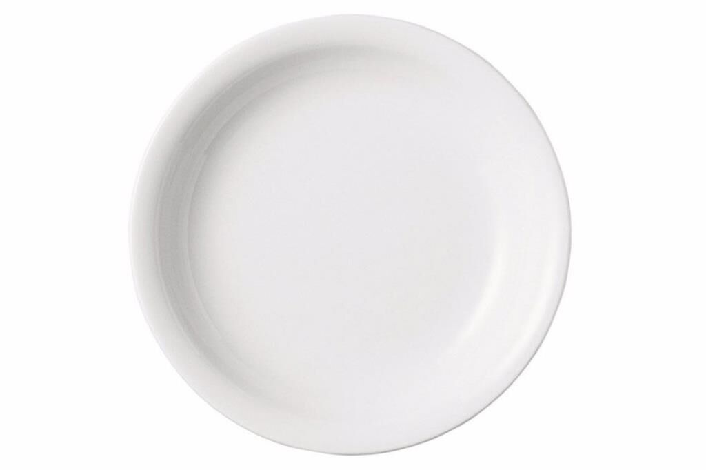 Porland 170321 İstanbul Beyaz Çukur Tabak 21 cm 6 Adet