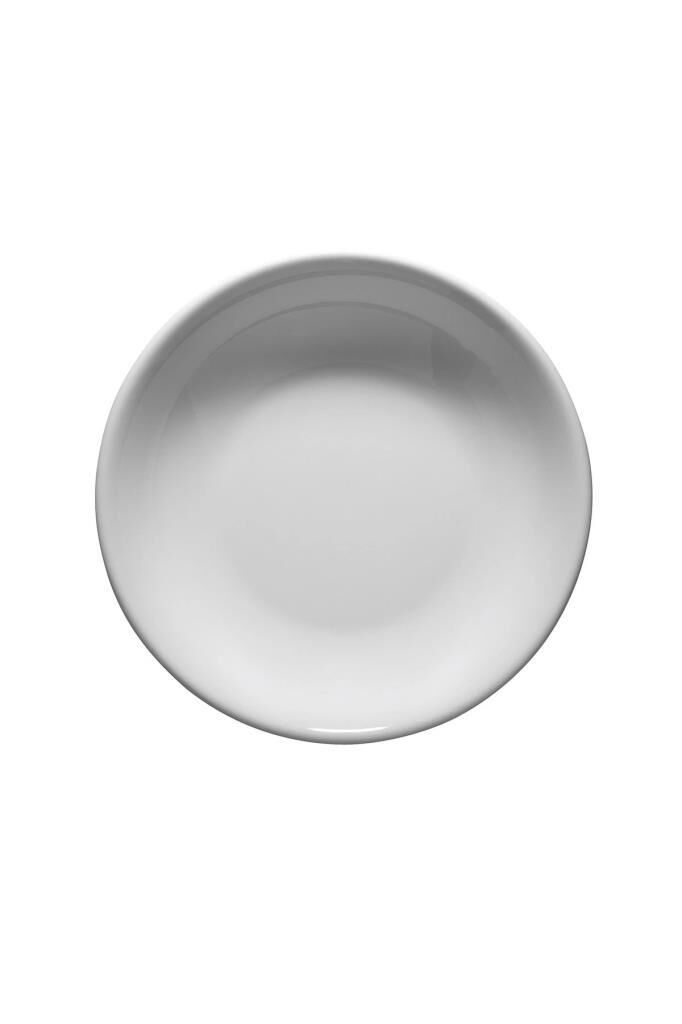 Kütahya Porselen EO20CK Ent Otel Çukur Yemek Tabağı 20 cm 12'li