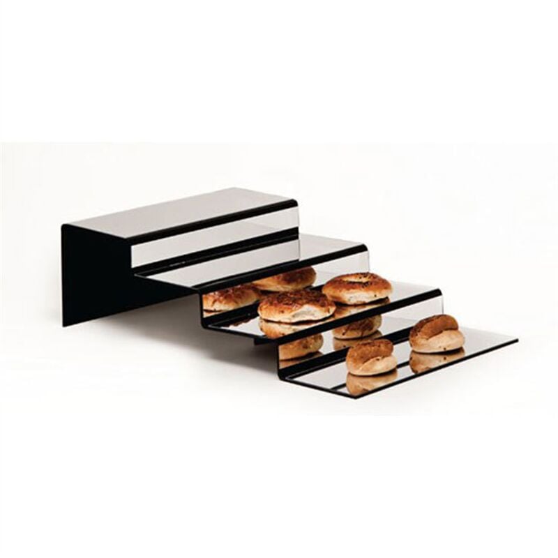 Zicco ZCP-216 Aynalı Teşhir Standı, 4 Basamaklı, 39x60x18 cm