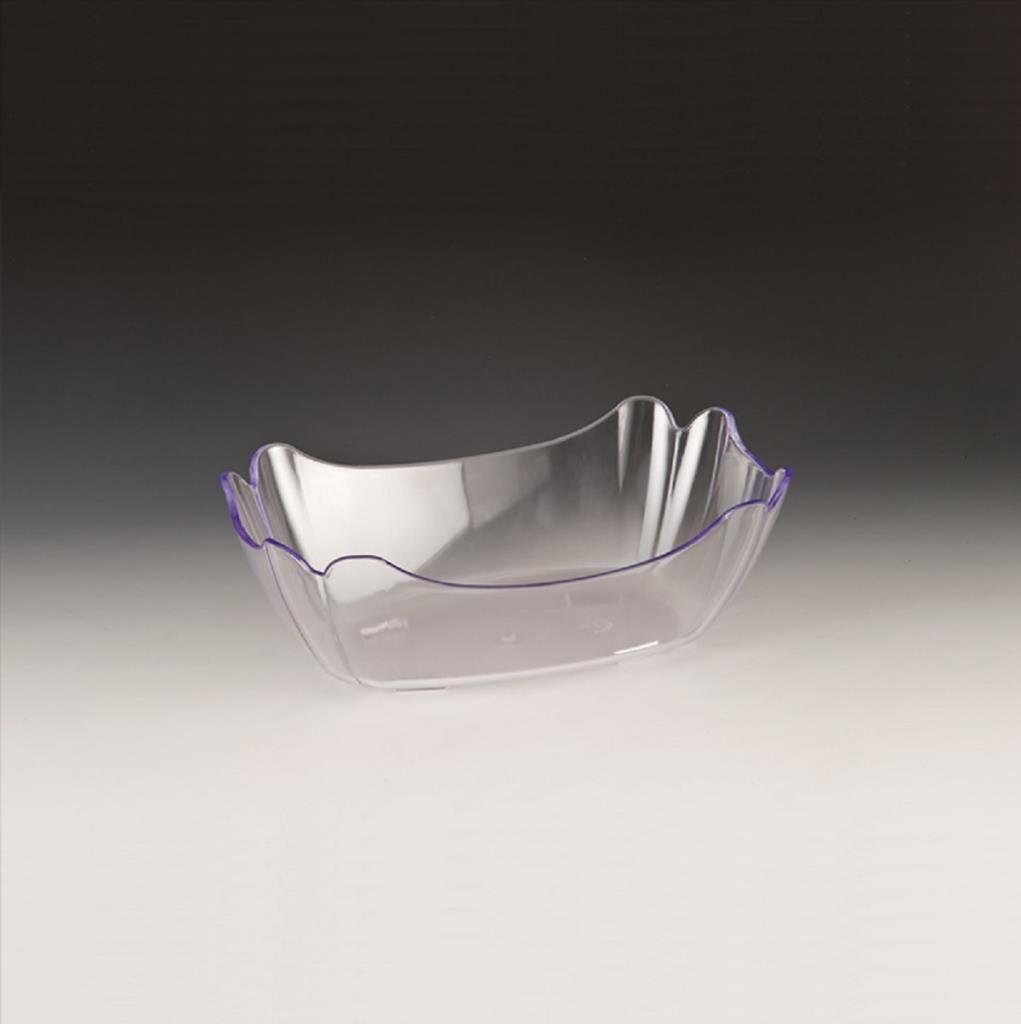 Zicco ZCP 337 – 1 Dikdörtgen Polikarbon Teşhir Kasesi, 27x18x9 cm, Şeffaf