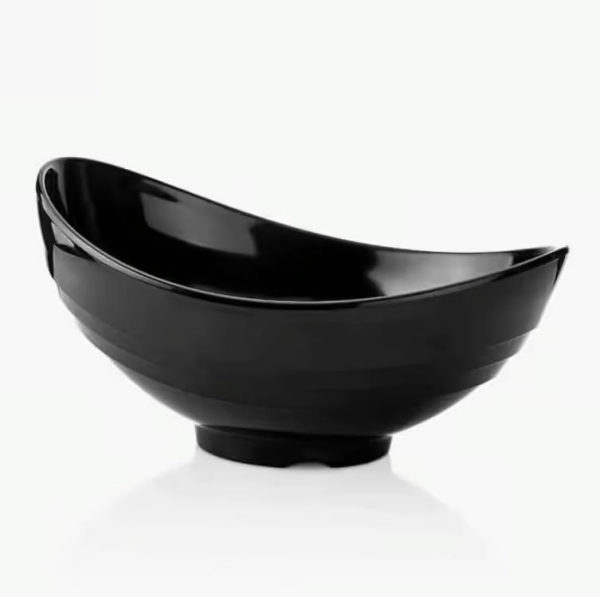 Külsan 16036.BL – Diva Siyah Kase 36 × 28 cm | Thermoset Melamin