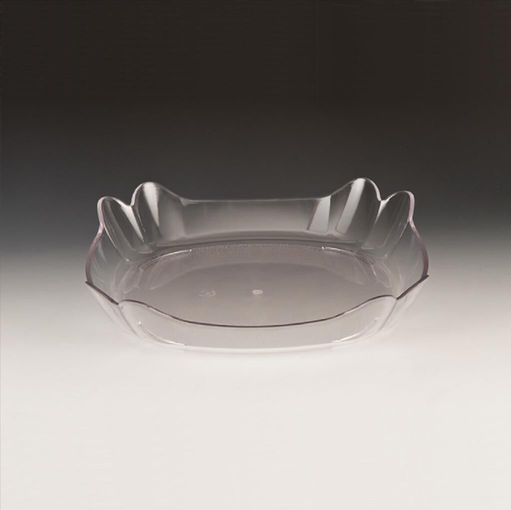 Zicco Polikarbon Teşhir Kasesi, 35x35 cm, Şeffaf ZCP 336 – 1