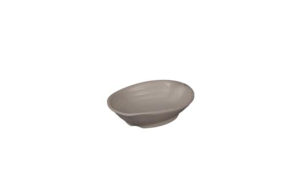 Globy Minimal Kayık Kase, Sosluk Beyaz – 12×9×2,5 cm