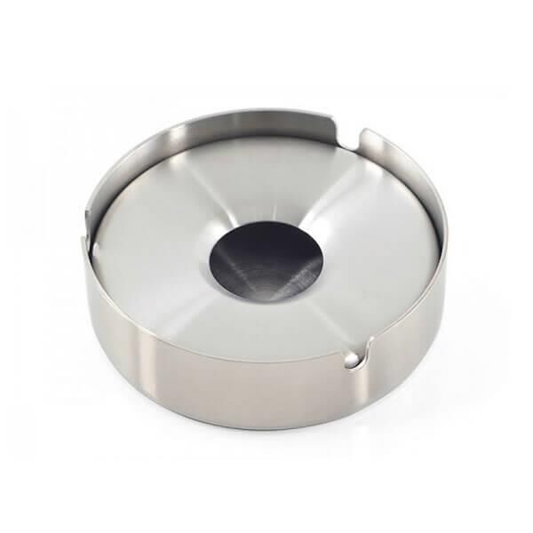 Özbir Metal Skoçlu Kapaklı Küllük 8 cm - 304 Kalite