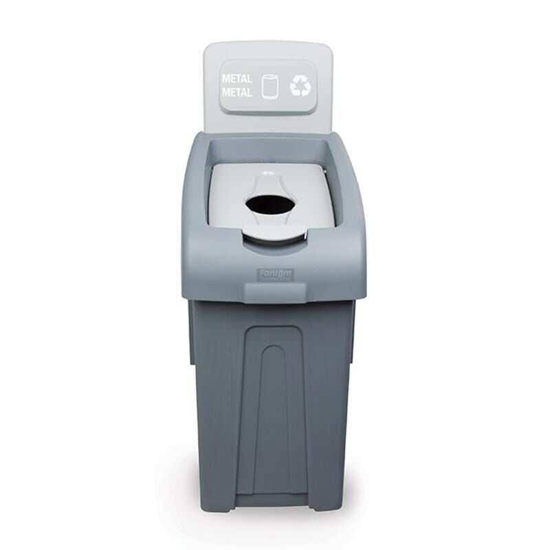 Fantom Procycle 23 Mini Metal Atık Kovası, Çöp Kutusu 50 Litre