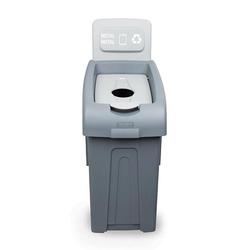 Fantom Procycle 23 Mini Metal Atık Kovası, Çöp Kutusu 50 Litre