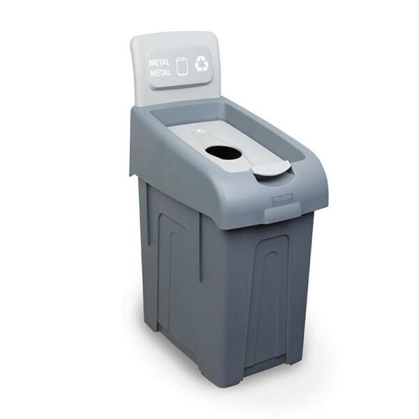 Fantom Procycle 23 Mini Metal Atık Kovası, Çöp Kutusu 50 Litre