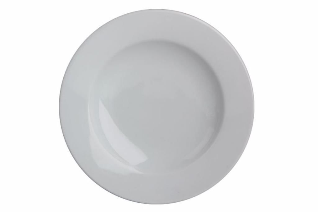 Porland Bella Beyaz Çukur Tabak 21 cm 6 Adet