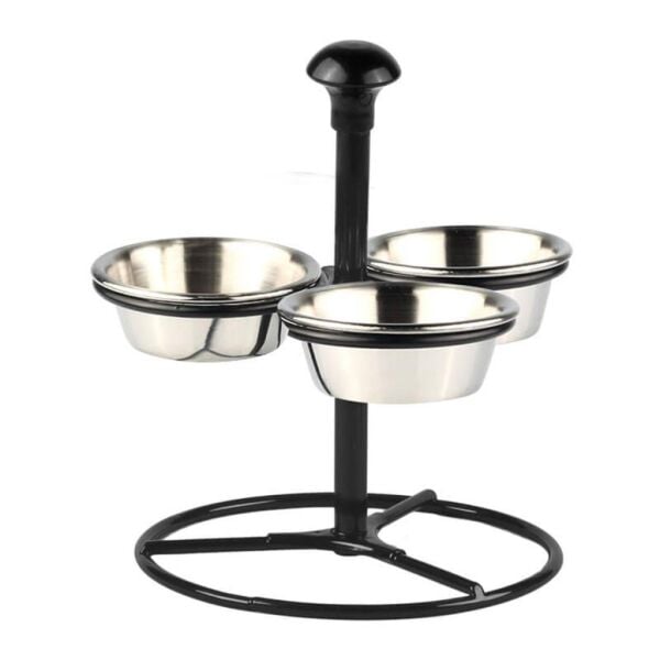 Altınbaşak Sosluk Standı 3'lü 15x18 cm (A 018 02)