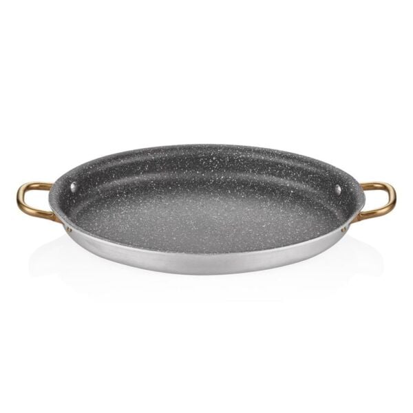 Altınbaşak Alu Granit Oval Omlet Tava, Sahan 28x21x4 cm (A 117OS 28)