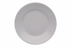 Porland Halley Beyaz Çukur Tabak 22 cm 6 Adet