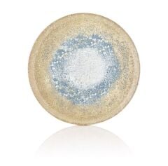 By Bone Smooth Reaction Düz Tabak 25 cm 12'li