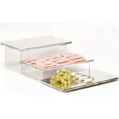 Zicco ZCP 436 Merdiven Ayna Teşhir Standı, 3 Katlı, 16 cm