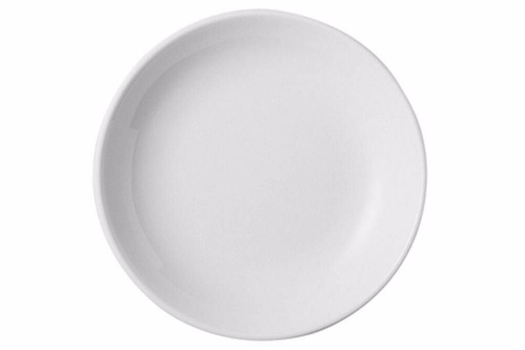Porland Lebon Beyaz Kalın Çukur Tabak 26 cm 6 Adet